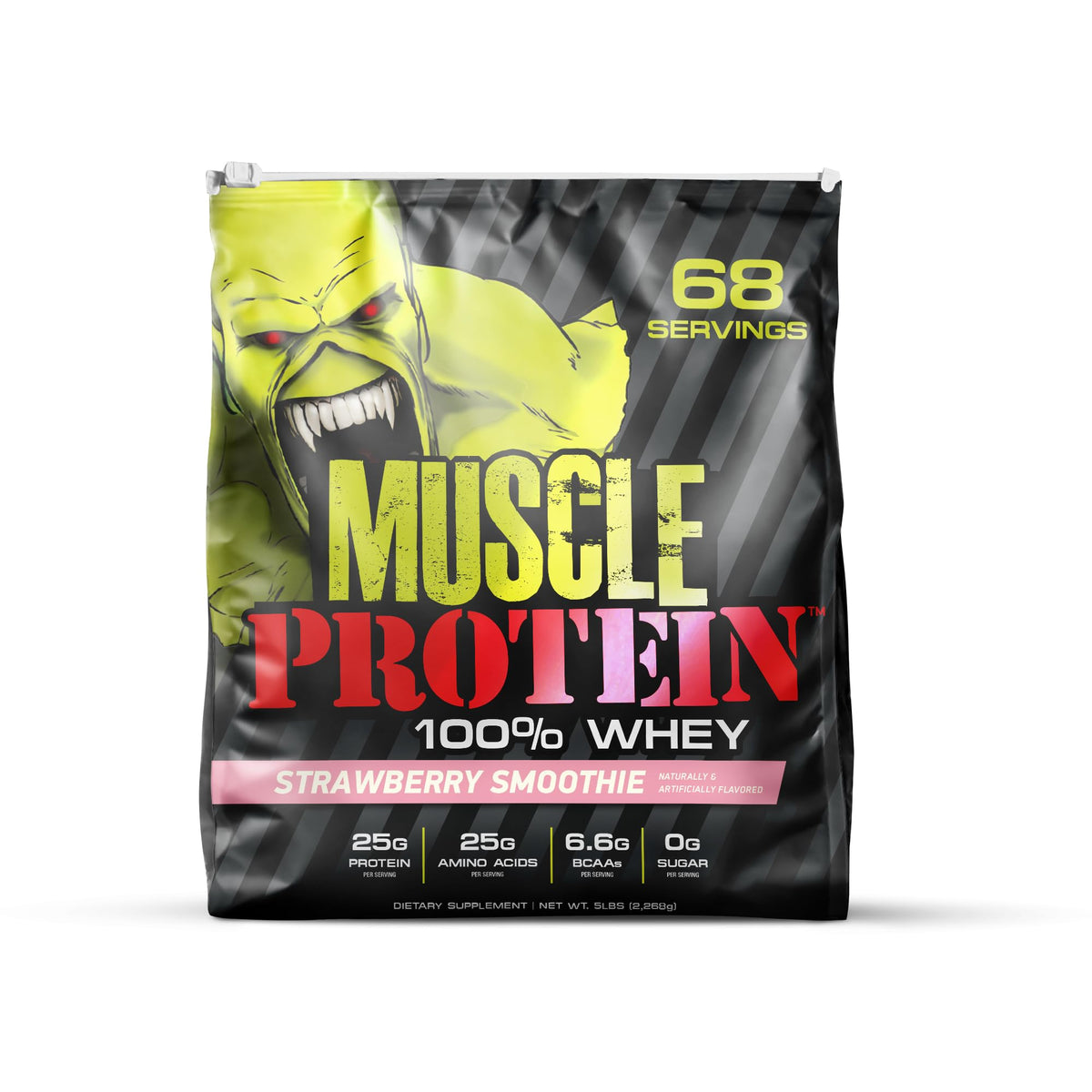 COLOSSAL LABS muscle protein whey powder in a jar for post-workout recovery