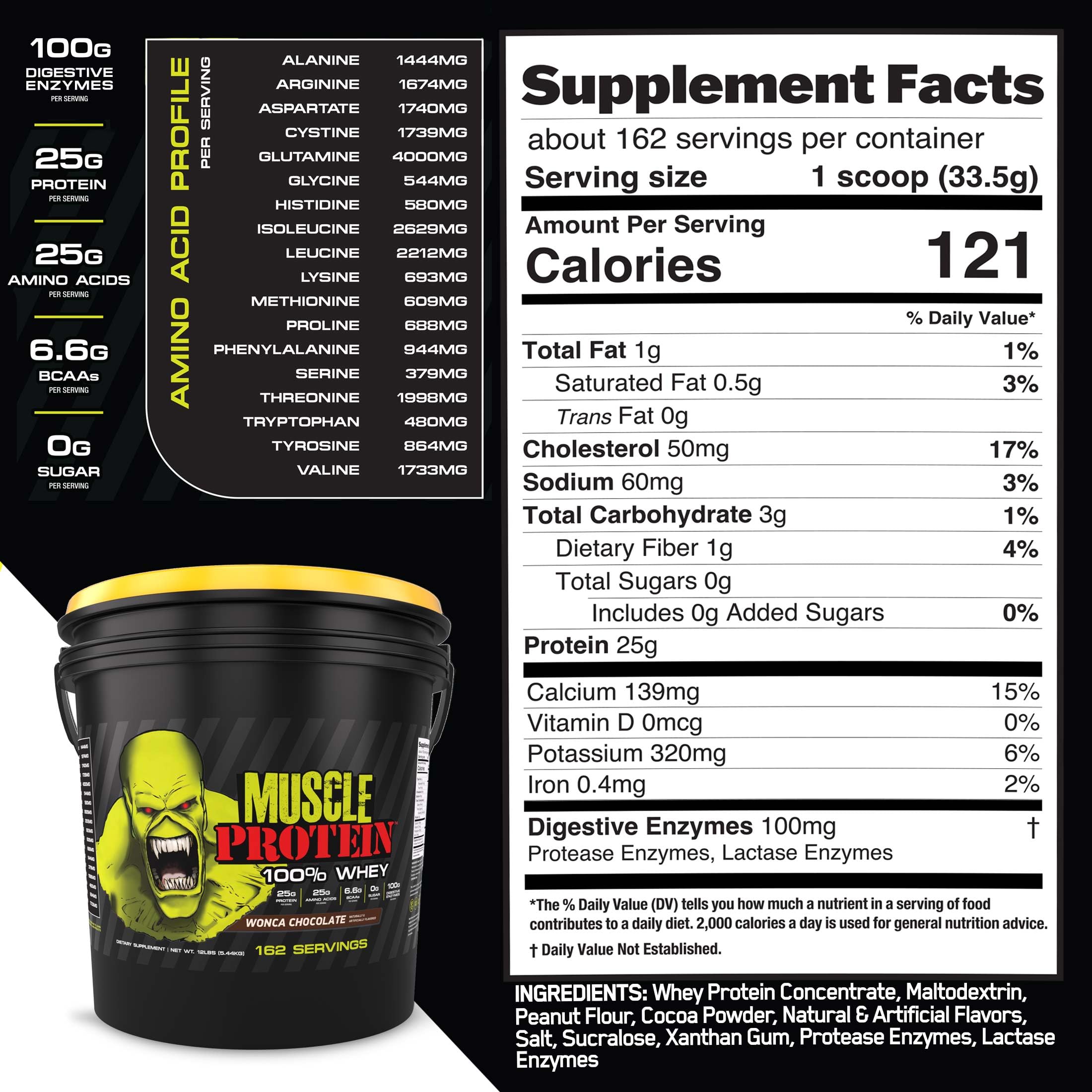 COLOSSAL LABS Post-workout recovery powder with shaker bottle