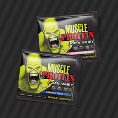 Colossal Labs Whey Travel Strawberry Packet ready for a post‑workout lift.