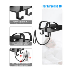 Comeacross bedside-friendly wall mount frees up nightstand space.
