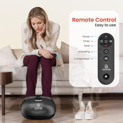 Deep-kneading rollers on the COMFIER massager simulate professional massage