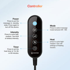 COMFIER eight massage nodes target feet with varied pressure.