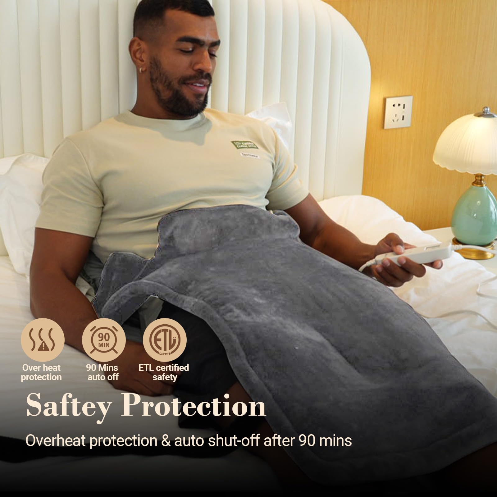 COMFIER 90-minute auto shut-off for safe energy use