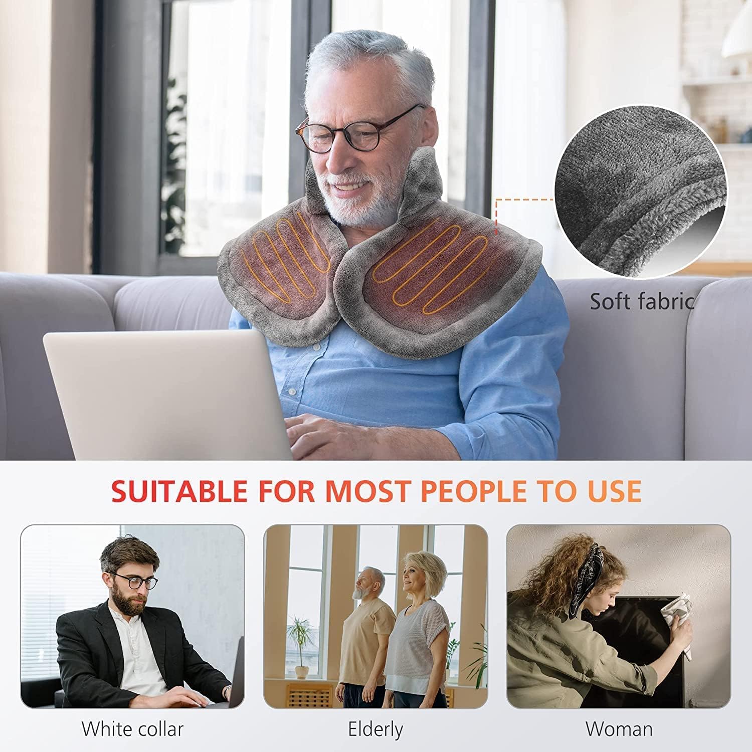 COMFIER 90-minute auto shut-off for safe use