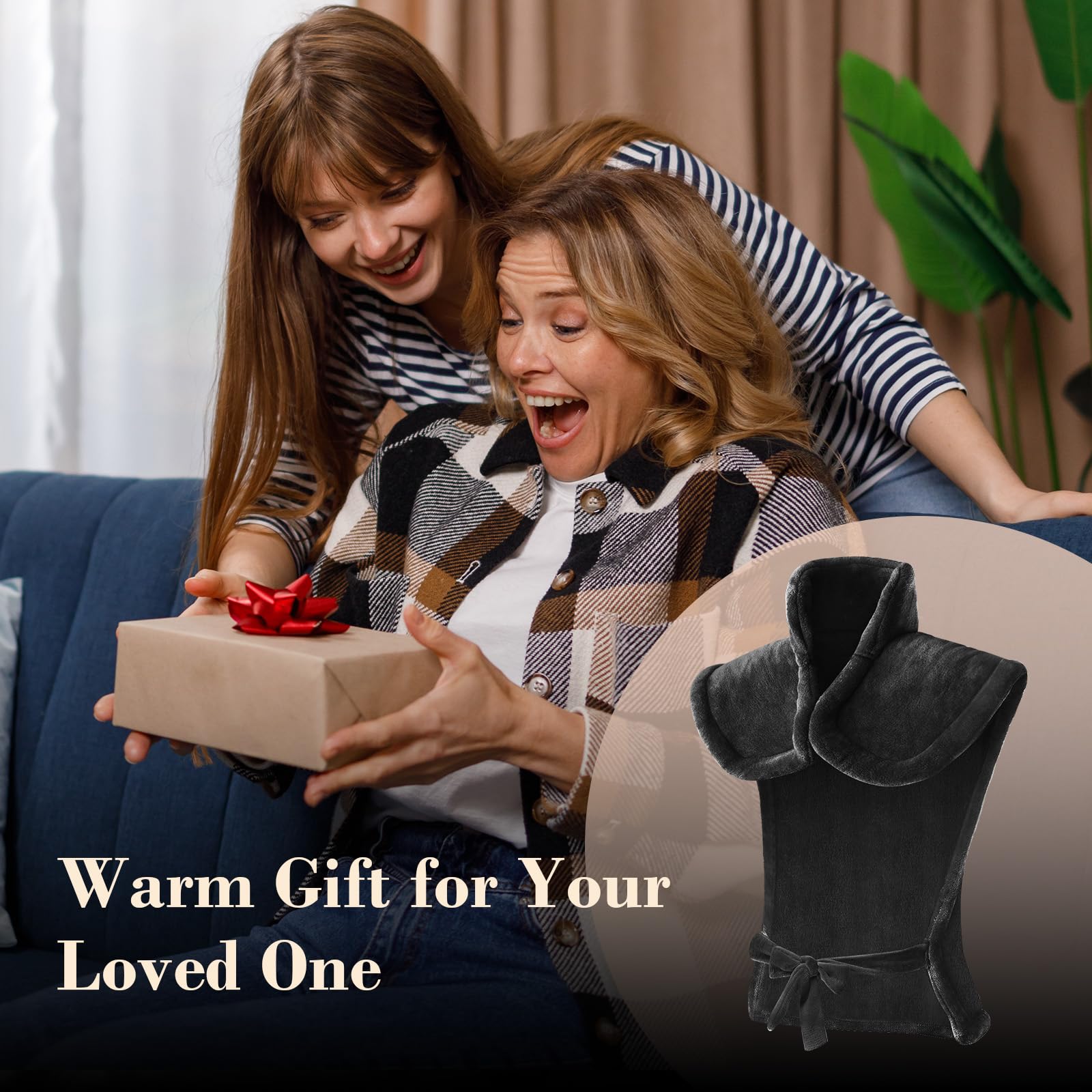 COMFIER auto-off timer and safety features support worry-free use