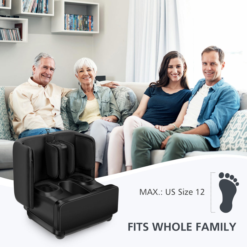 COMFIER detachable foot covers simplify cleaning and hygiene.