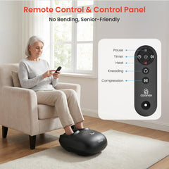 COMFIER foot massager fits up to 13 inches for most users