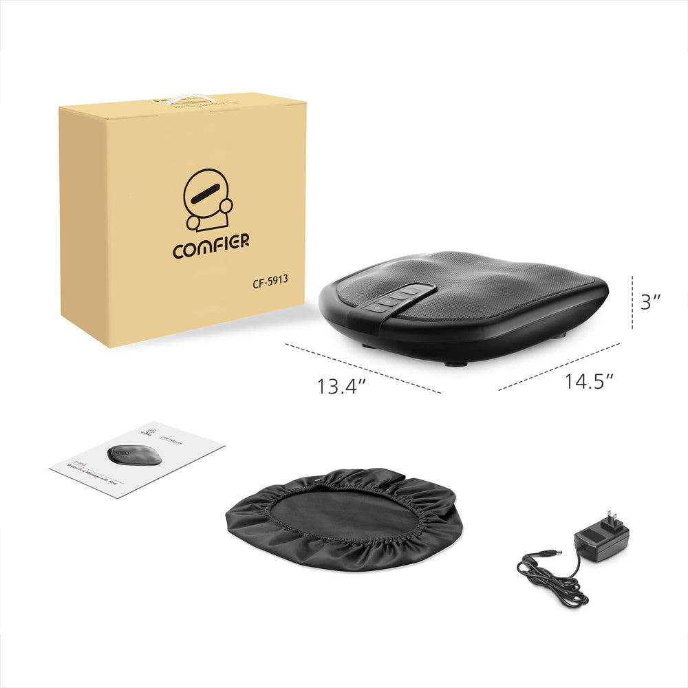 COMFIER massager in cozy living room setup for daily relief
