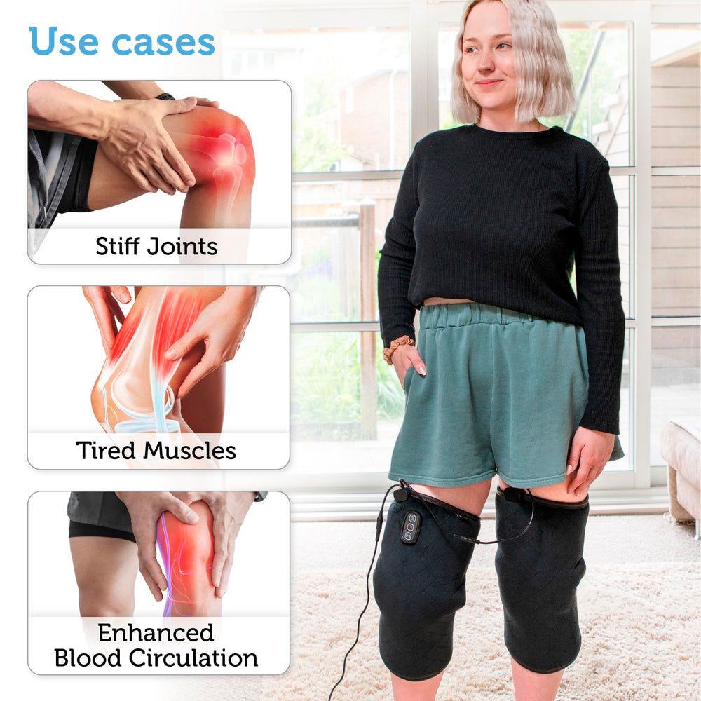 COMFIER soft velvet fabric provides gentle skin contact during use.