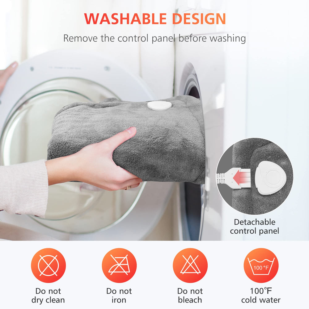 COMFIER wrap design with stand-up collar and shoulder straps