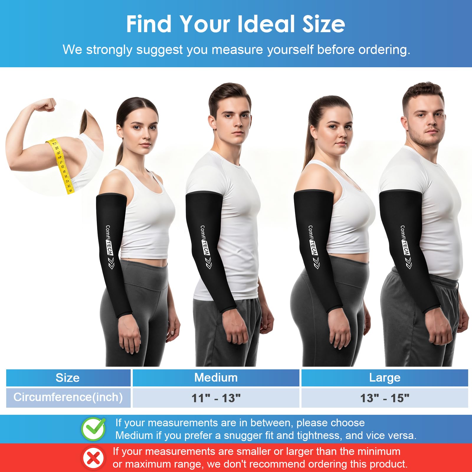 ComfiTECH targeted cold application helps relax muscles after exertion