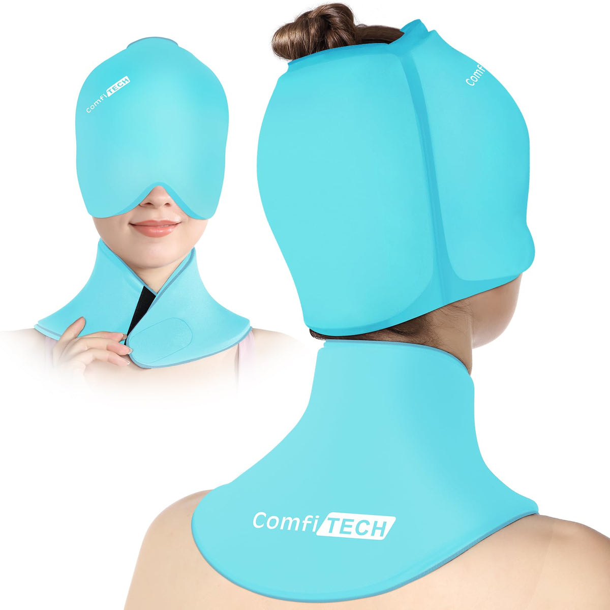 ComfiTECH cold cap head wrap for targeted cooling and comfort.
