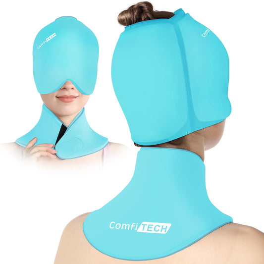 ComfiTECH cold cap head wrap for targeted cooling and comfort.