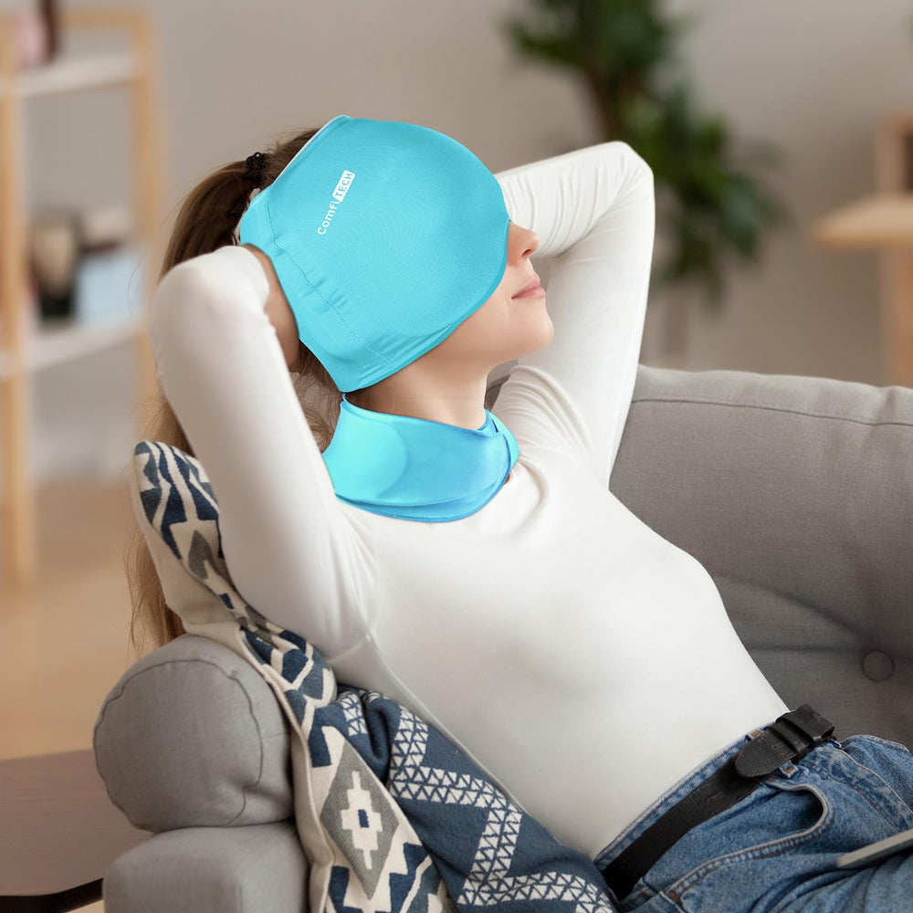 ComfiTECH mint-green pack displayed, color evokes calm cooling.