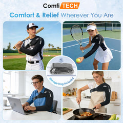 ComfiTECH Shoulder Arm Wrap suits pitchers and volleyball players for cooldown