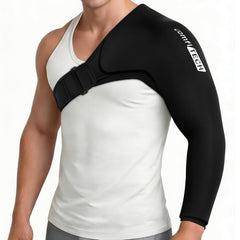 ComfiTECH shoulder-arm ice pack wrap for targeted shoulder and arm recovery.