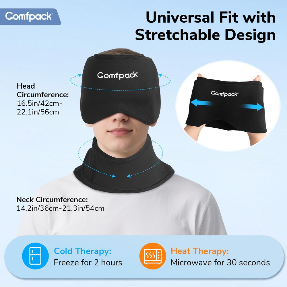 Comfpack usable day or night for cooling and comfort.