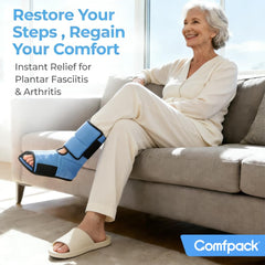 Comfpack versatile design for home, work, or travel use.