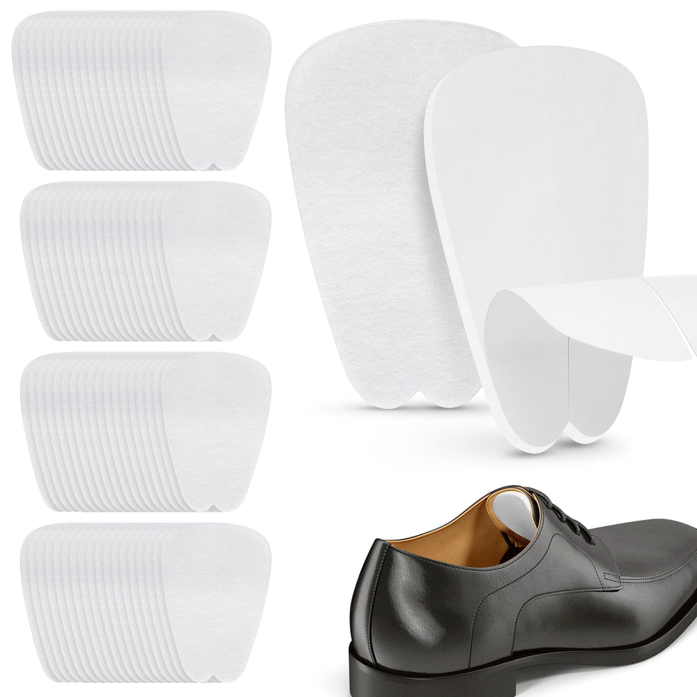 Comfwalk felt tongue pad white: 100-pair pack improving fit and comfort