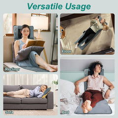 ComfyElect heated lumbar zone for focused heat therapy.