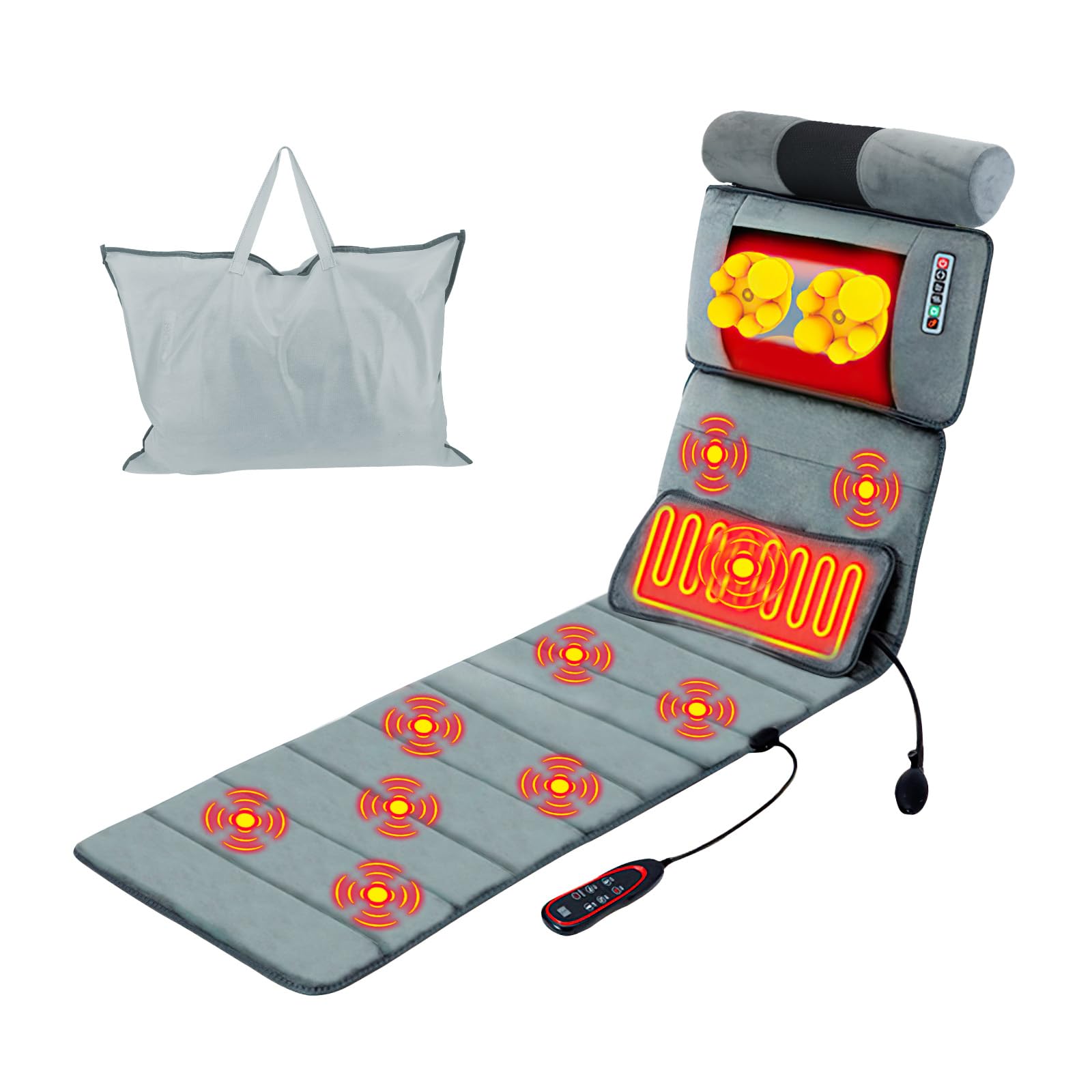 ComfyElect full body massage mat back area relief with 10 massage points.