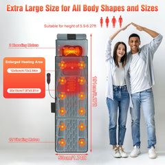 ComfyElect two pillows support head and lumbar for customized comfort.