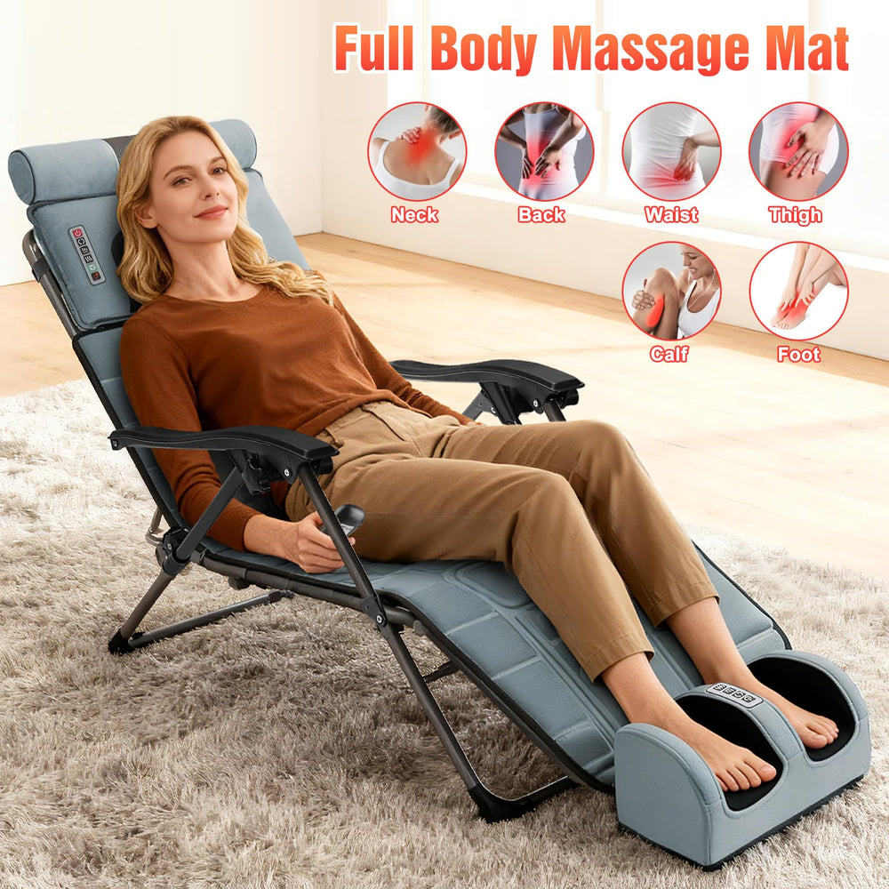 ComfyElect neck and foot massage attachments offer relaxing, targeted relief.