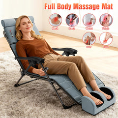 ComfyElect neck and foot massage attachments offer relaxing, targeted relief.