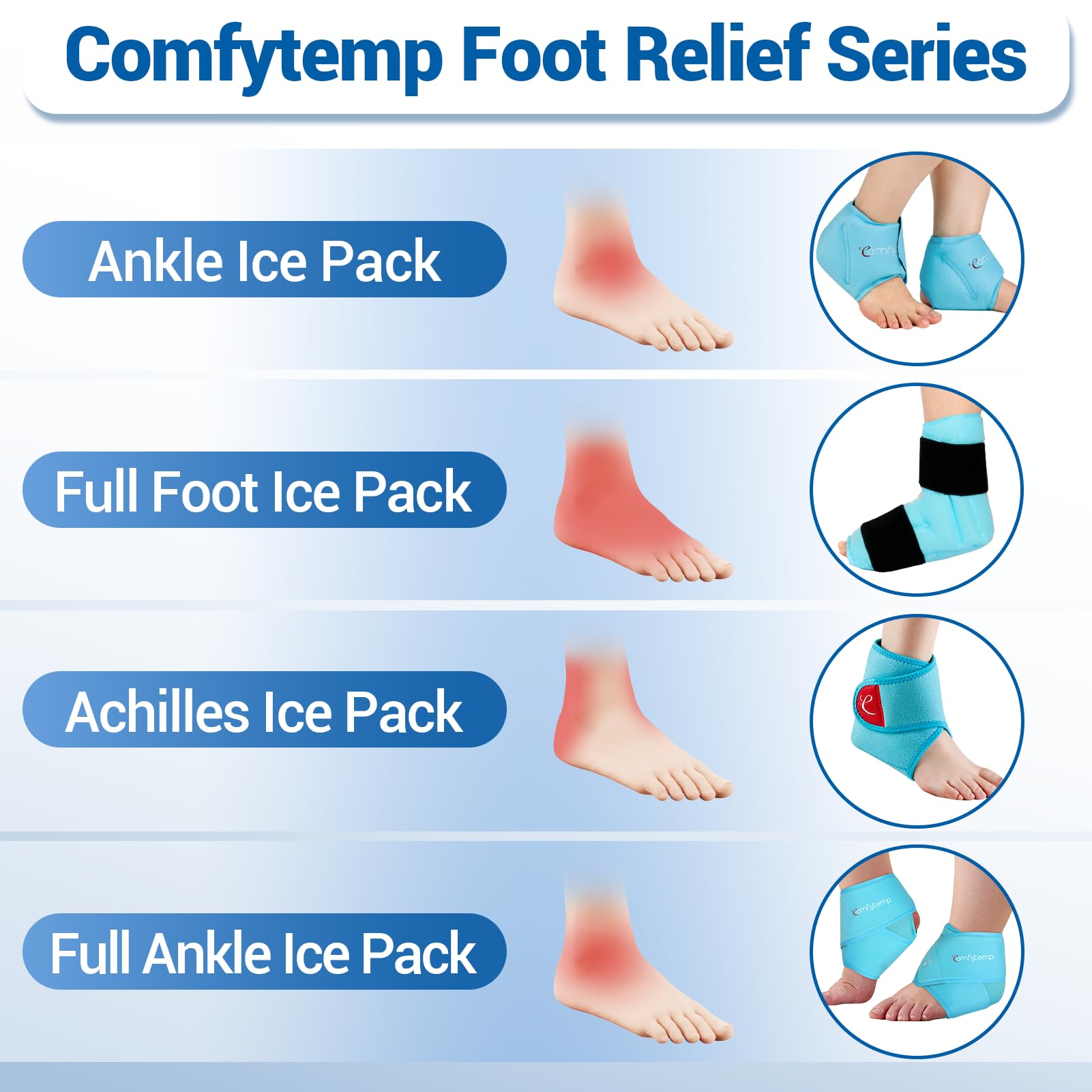 30-percent-more gel for longer-lasting comfort and steady cooling.