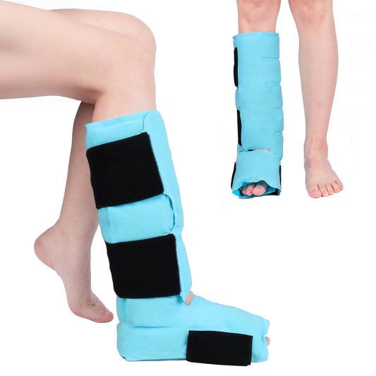 Comfytemp ankle foot ice pack wrap full coverage for fast swelling relief during recovery.