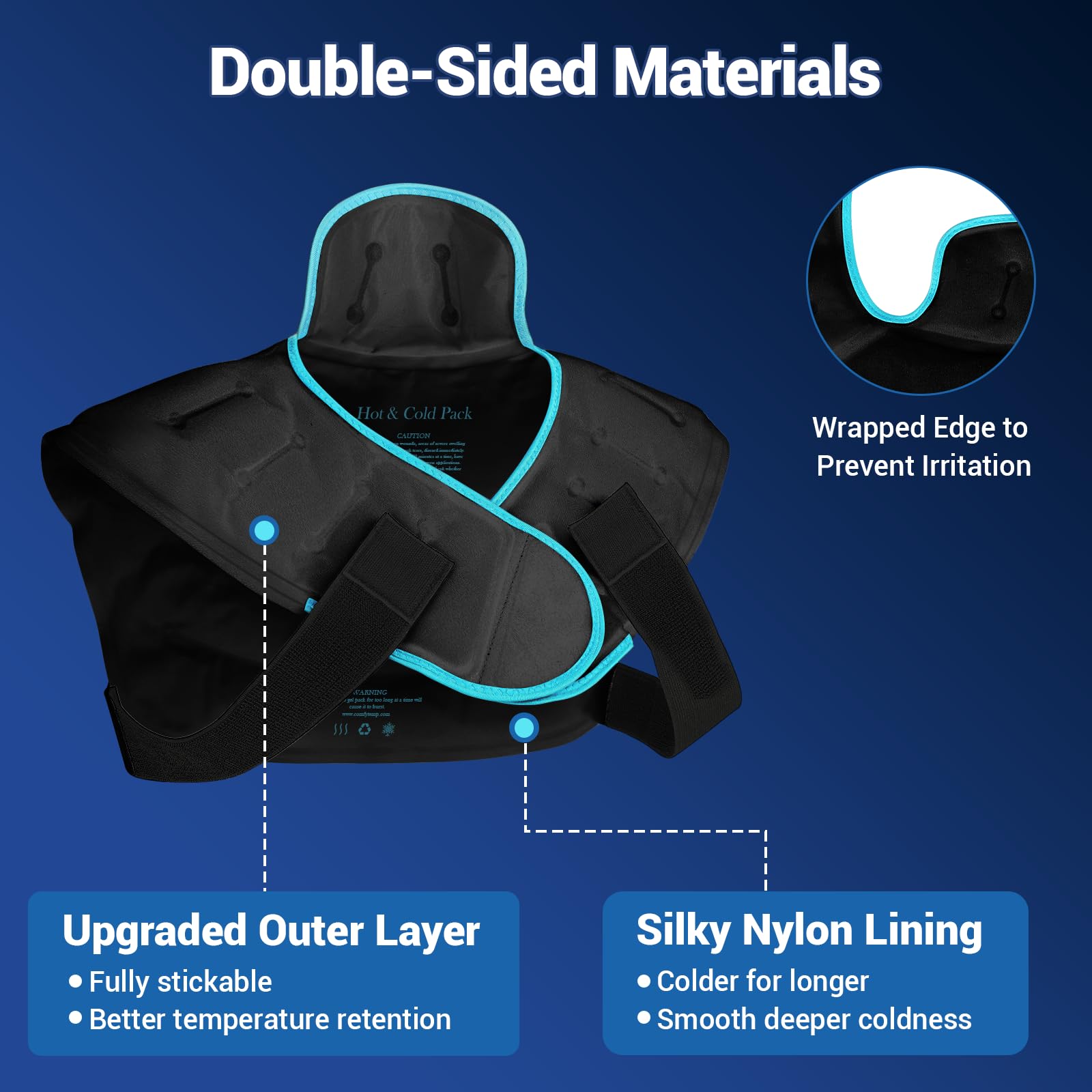Comfytemp athlete-focused wrap for post-workout recovery and mobility.
