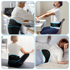 Comfytemp back ice pack brace leak-proof seams for secure cooling