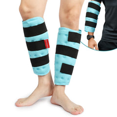 Comfytemp calf shin splint ice pack cover provides full calf coverage for targeted relief.