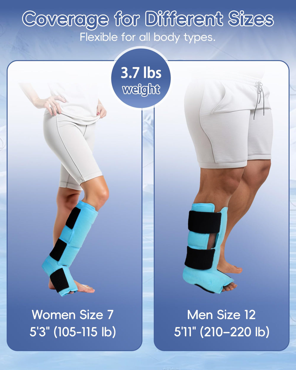 Comfytemp dual hot & cold therapy pack for versatile pain relief at home or work.