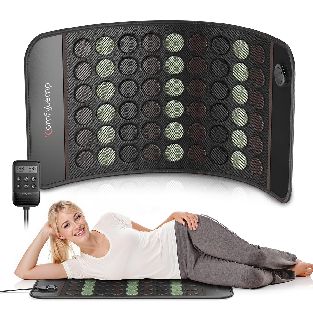 Comfytemp extralarge FIR pad front view delivering full-body warmth