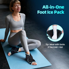 Comfytemp gel stays flexible when frozen for consistent cooling.