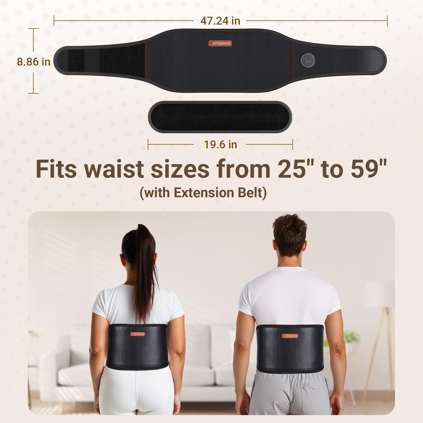 Comfytemp ideal gift idea for parents and seniors seeking comfort