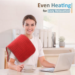 Comfytemp heating pad offers dry or moist heat options for flexibility