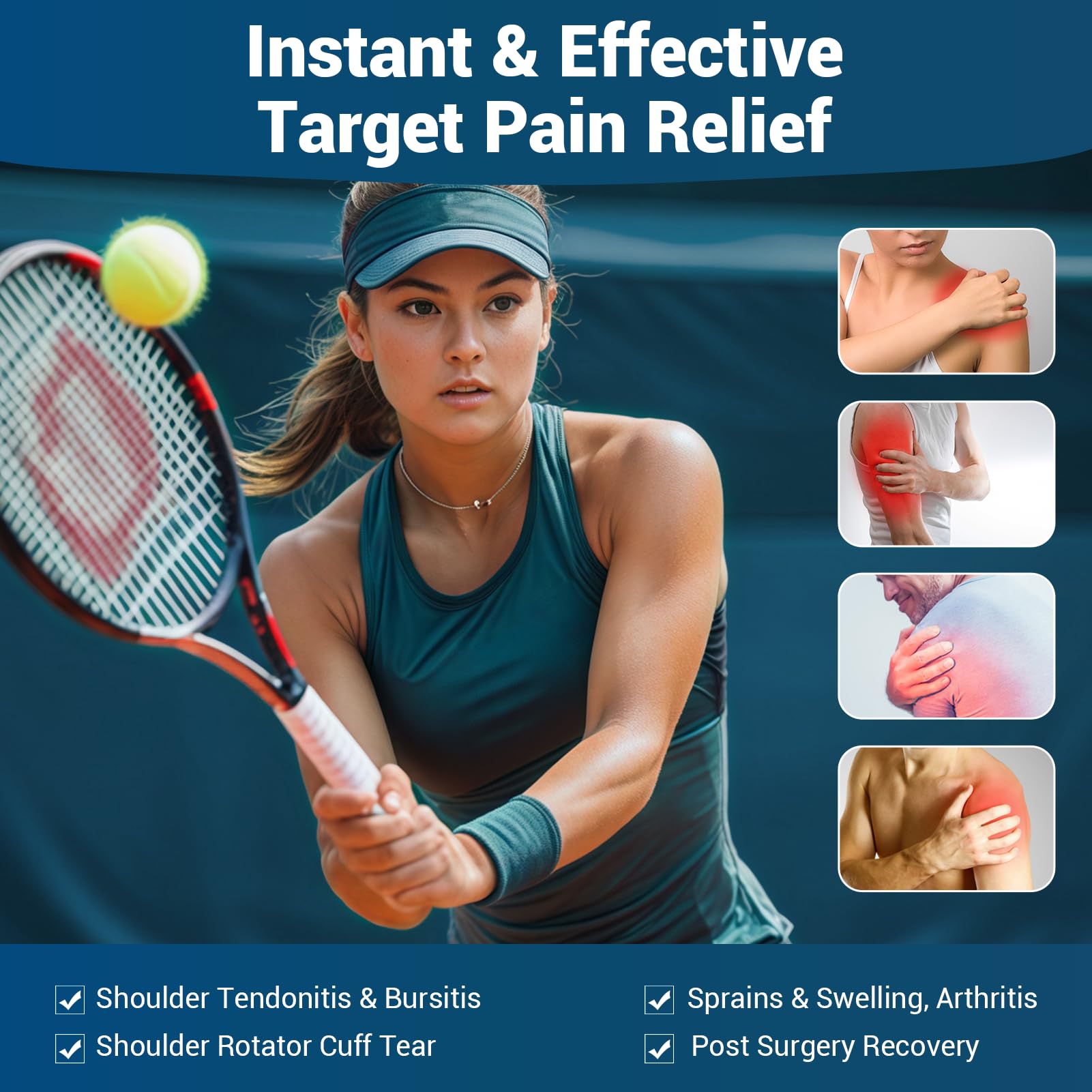Comfytemp hot and cold gel pack offers flexible therapy options.