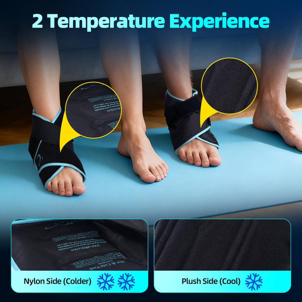 Comfytemp ice and heat therapy options with flexible gel for comfort.