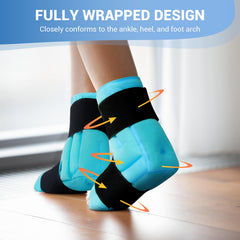Comfytemp plush exterior with cooling nylon side enhances comfort during cold therapy.