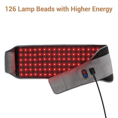 Pulse mode demo with all LEDs flashing for varied therapy patterns.