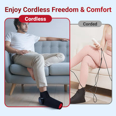 Comfytemp red-light beads close-up emphasizing surface and deeper tissue reach.