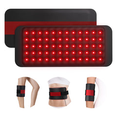 Comfytemp red light therapy wrap for back with dual wavelengths for deep relaxation.