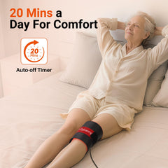 Comfytemp knee wrap soothes joints using 660nm and 850nm wavelengths.