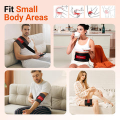 Comfytemp red light therapy wrap around waist aids full-body comfort.