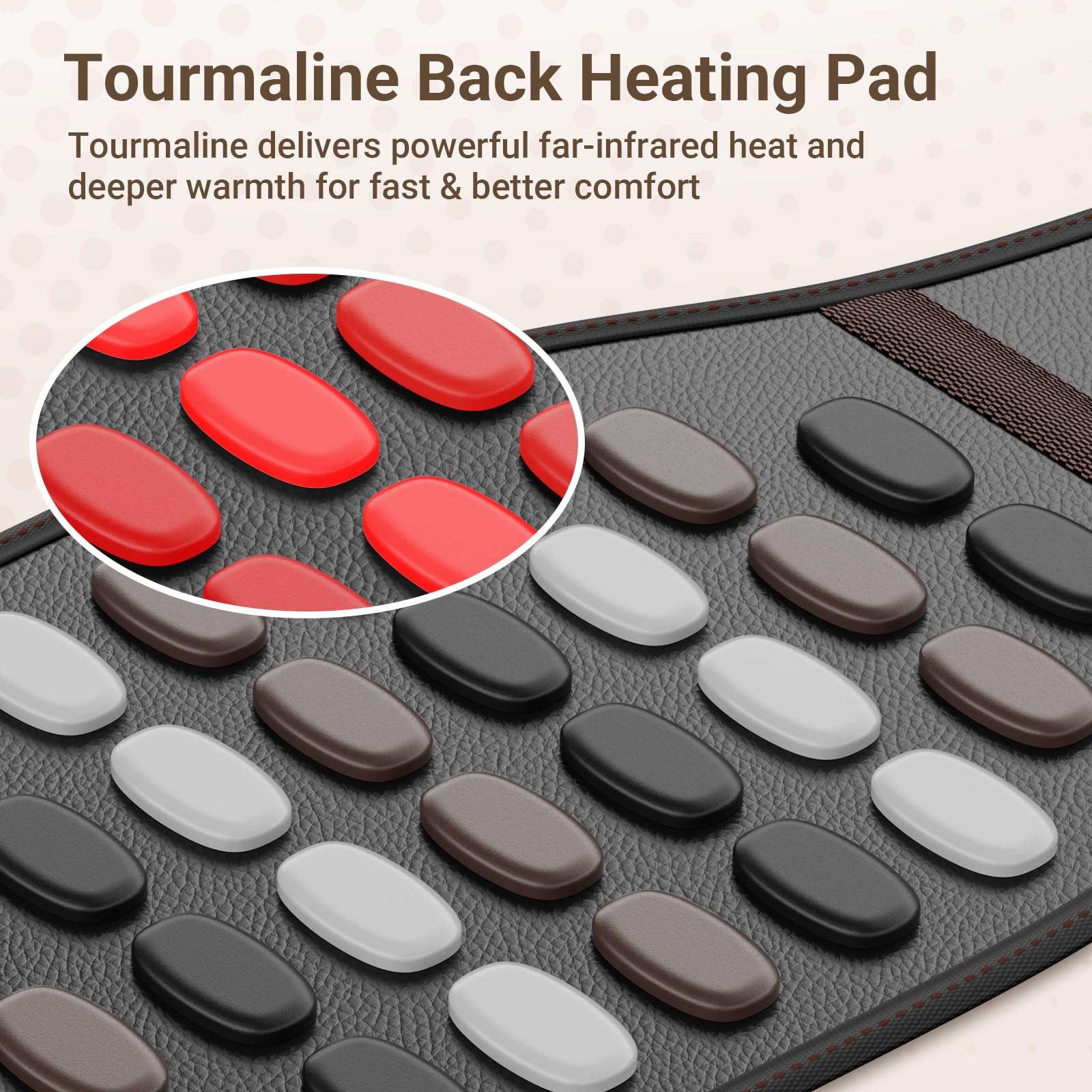 Comfytemp belt offers six heat levels and auto timer for safe use