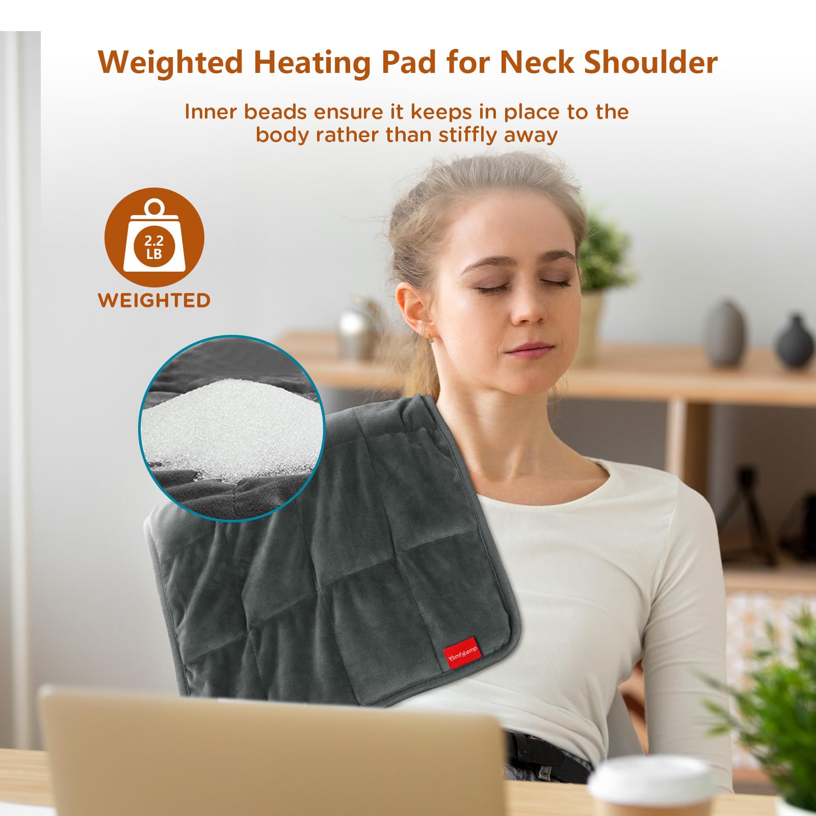 Comfytemp 2H auto-off feature supports safe use and energy savings.