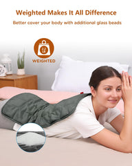 Comfytemp weight helps conform to joints for even heat transfer across the body.