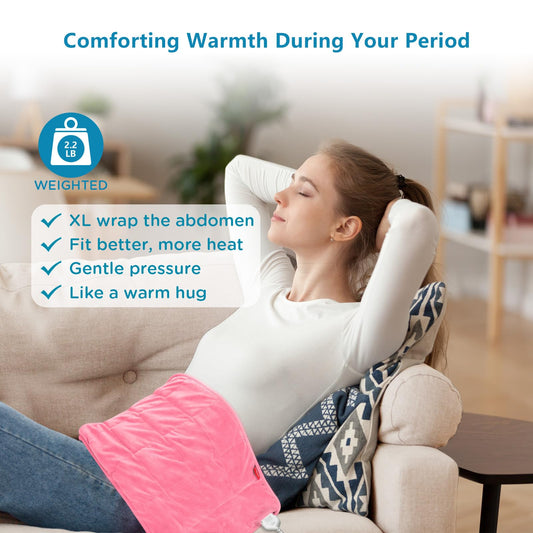 Comfytemp neck and shoulder pad contours for soothing warmth on neck and upper back.